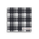 Black and White Plaid Placemat