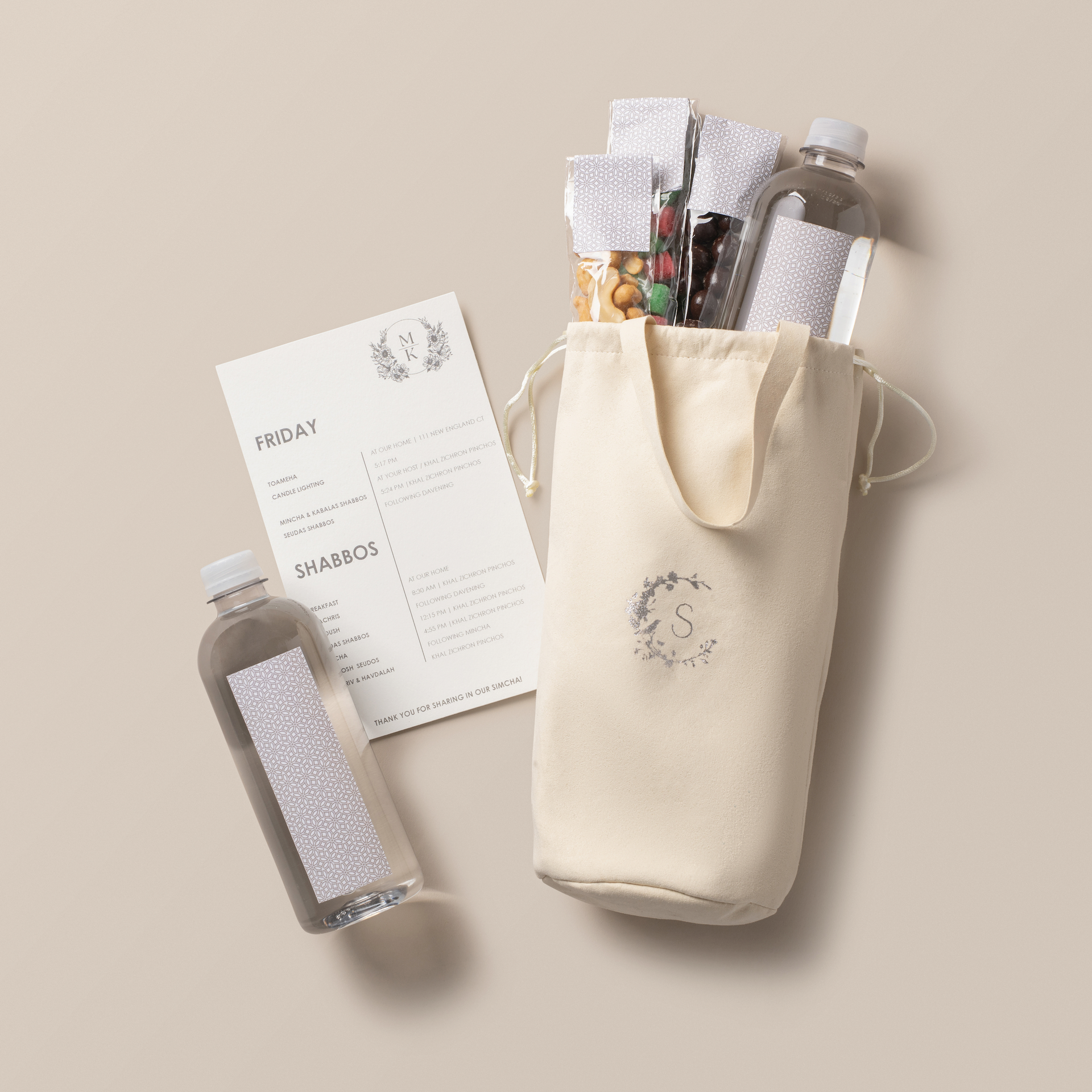 Ivory Hostess Pouch