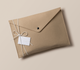 Ivory Felt Hostess Envelopes