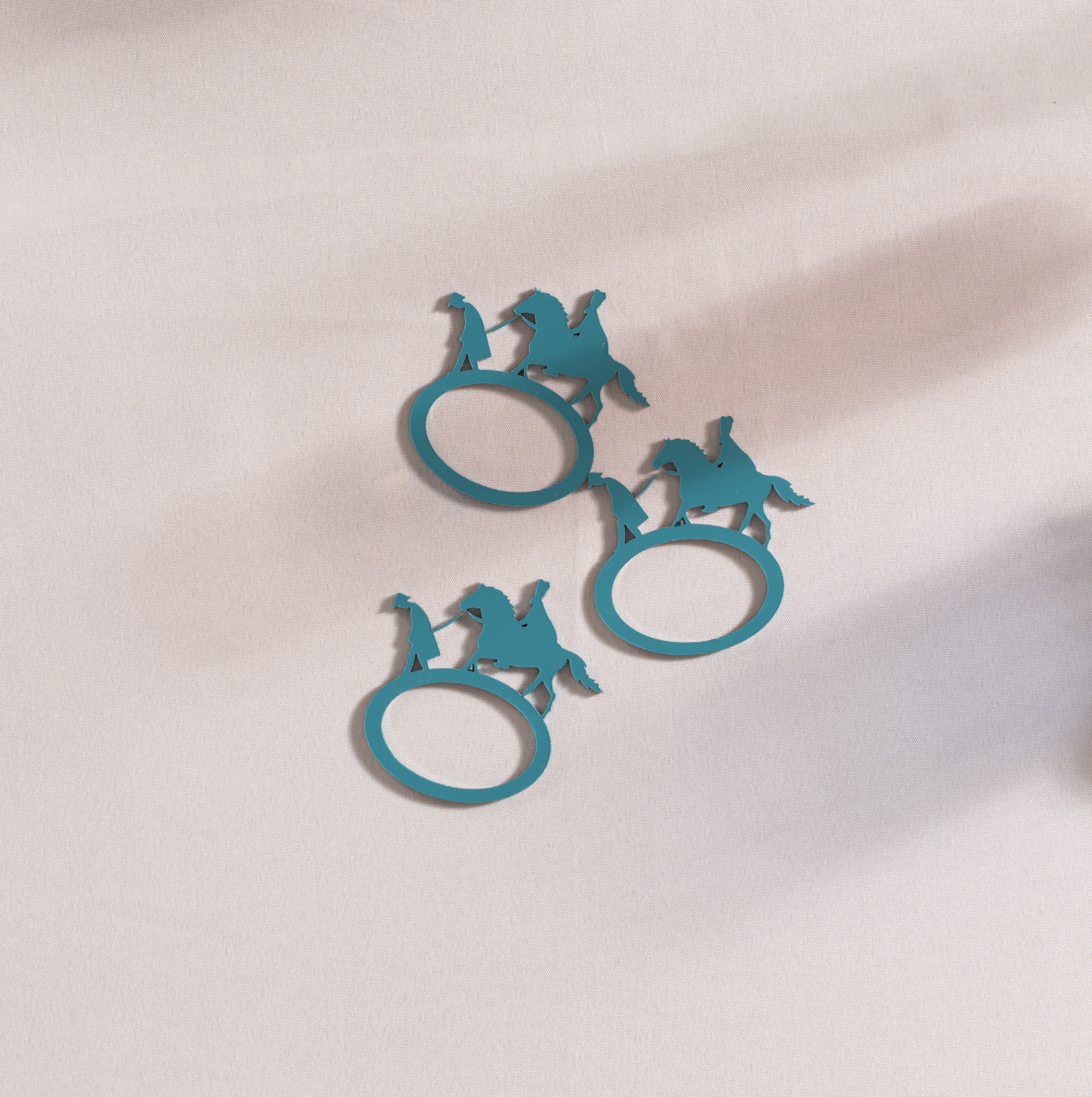 Shushan City Character Napkin Ring Set