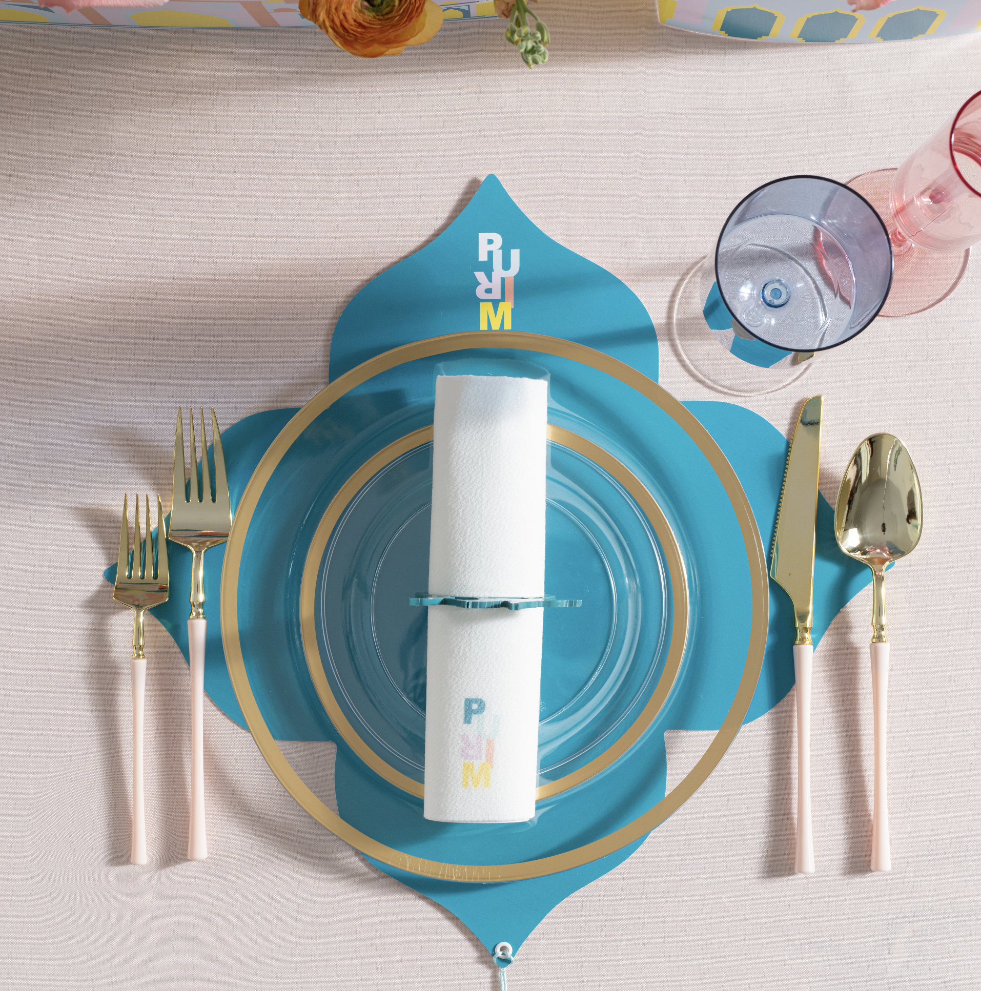 Shushan City Character Napkin Ring Set