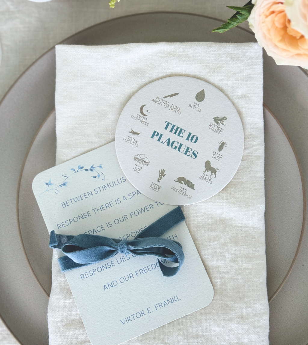 The Ten Plagues Maccos Coasters x The Chefs Wife