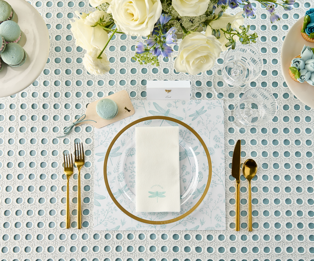 Chag Shavuos Dragonfly Guest Towel Napkin