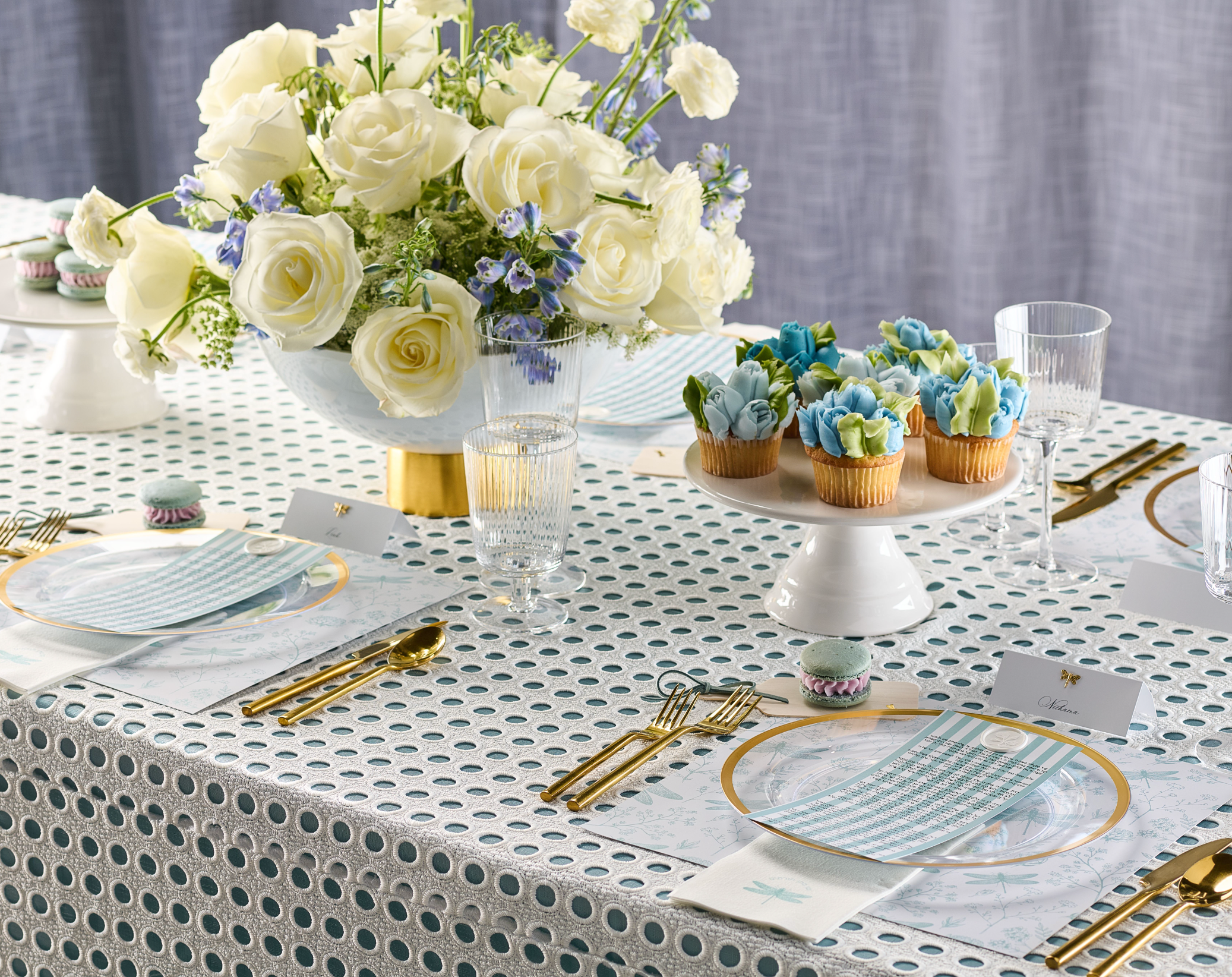 Dragonfly Striped Bencher Card with wax seal