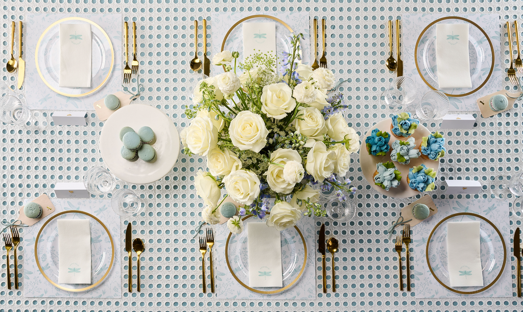 Chag Shavuos Dragonfly Guest Towel Napkin