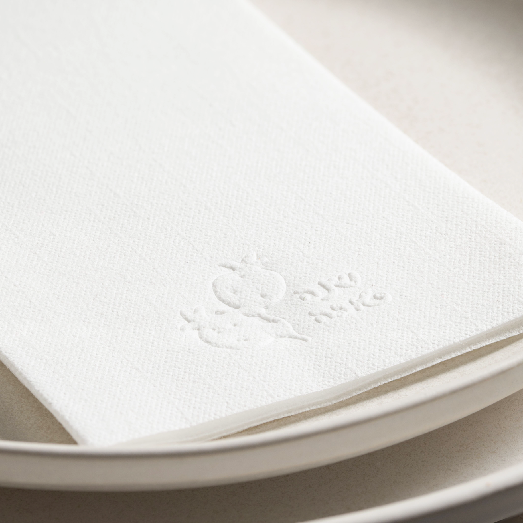 The Classic Collection embossed napkins