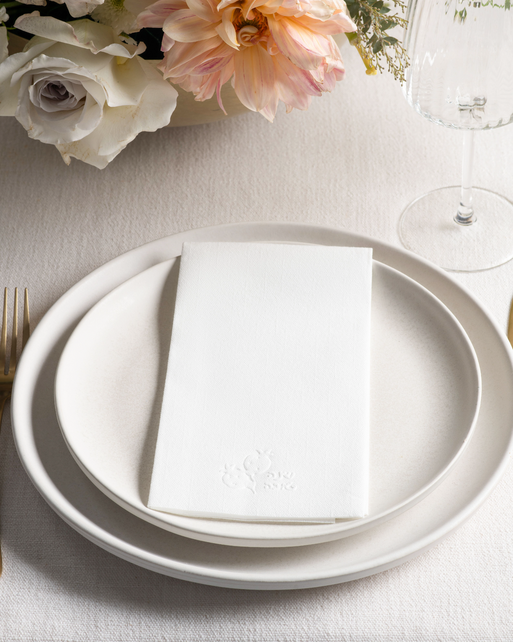 The Classic Collection embossed napkins