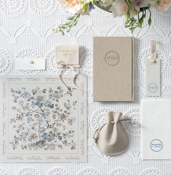 Botanical Pesach Placemat - Shiurim Chart