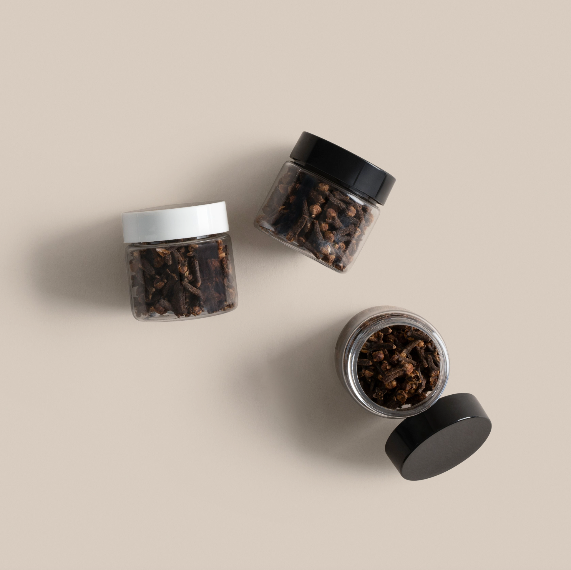 Besamim plastic jars