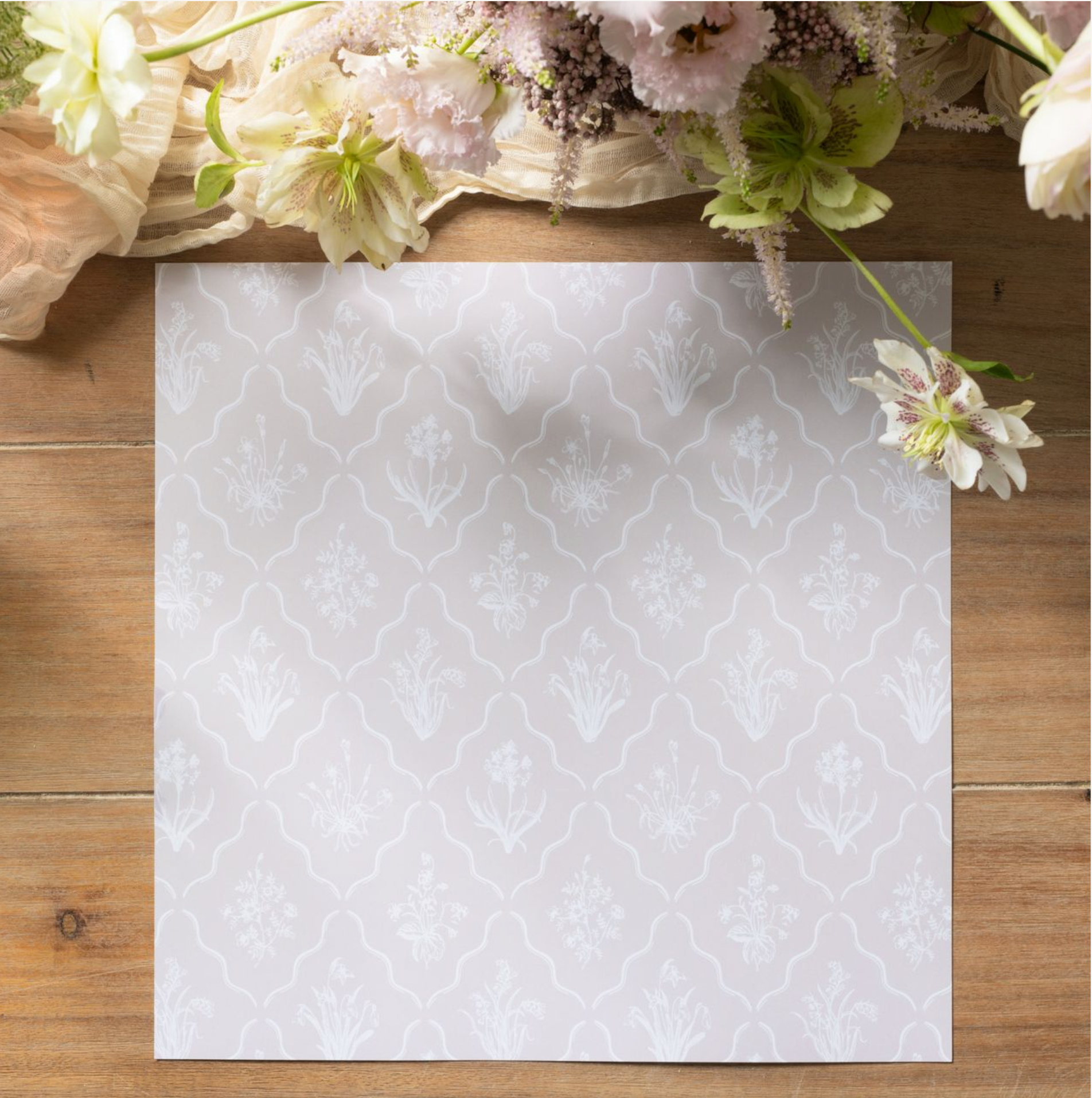 Pink Trellis Placemat