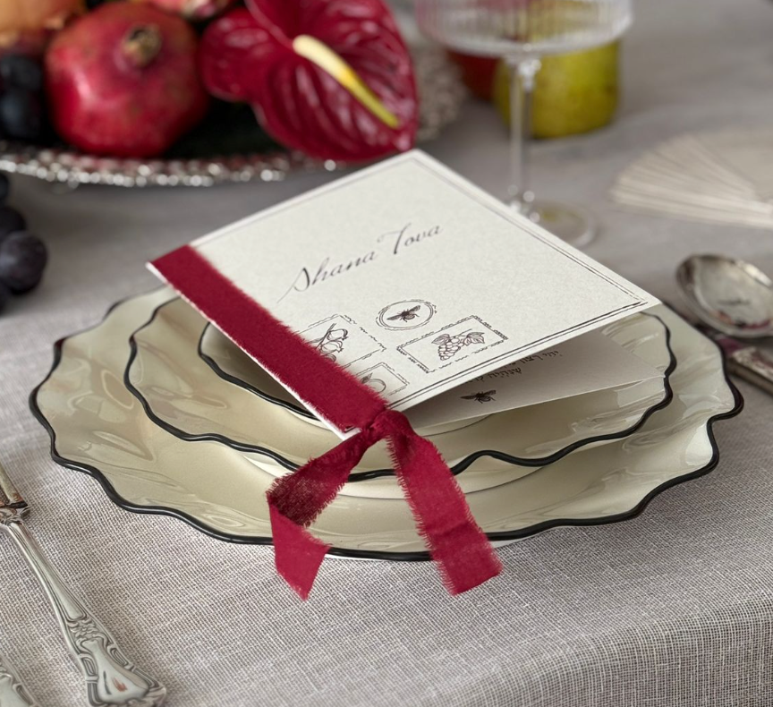 Ode to Abundance Simanim Folder | Adina Schlass Collection