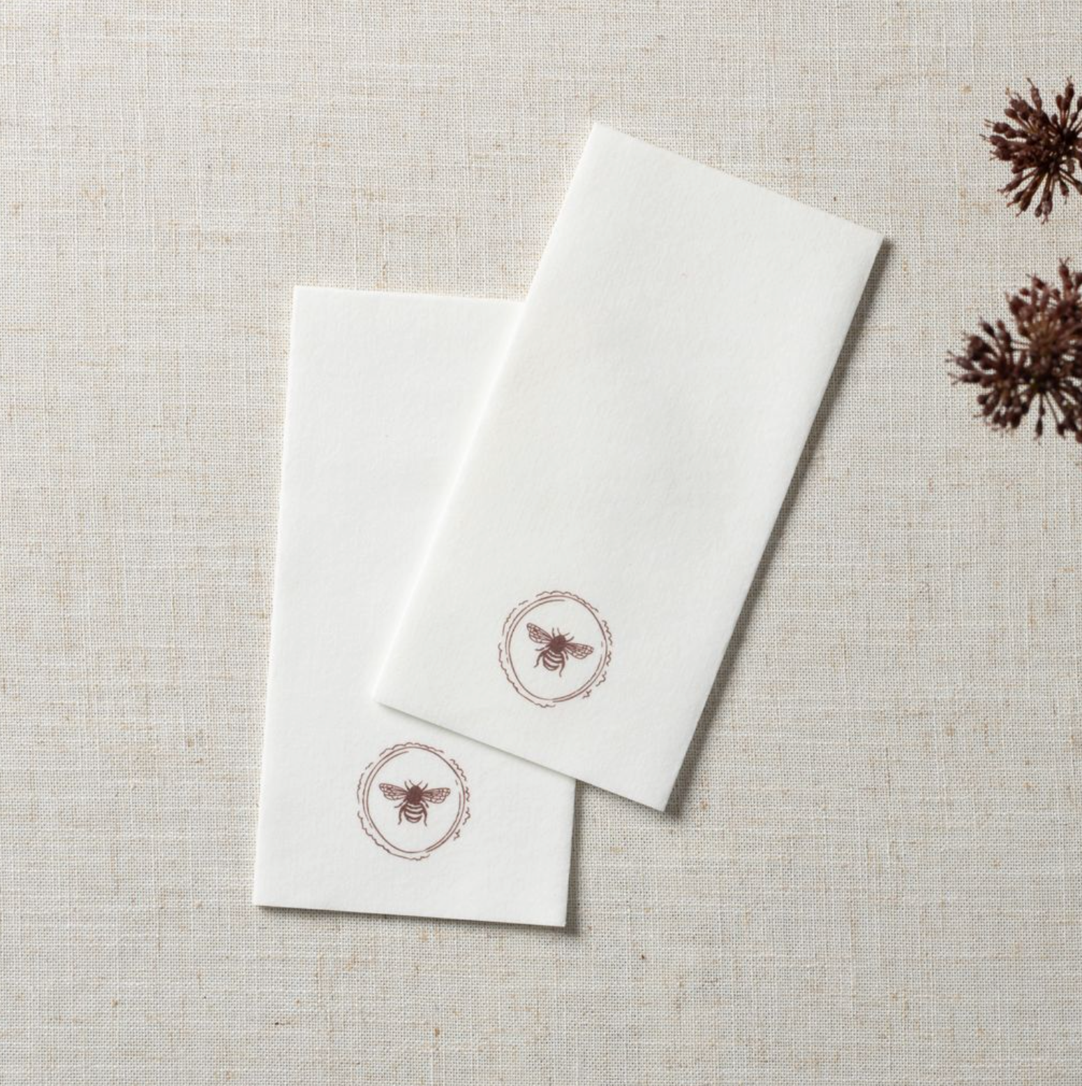 Ode to abundance guest towel napkins | Adina Schlass Collection