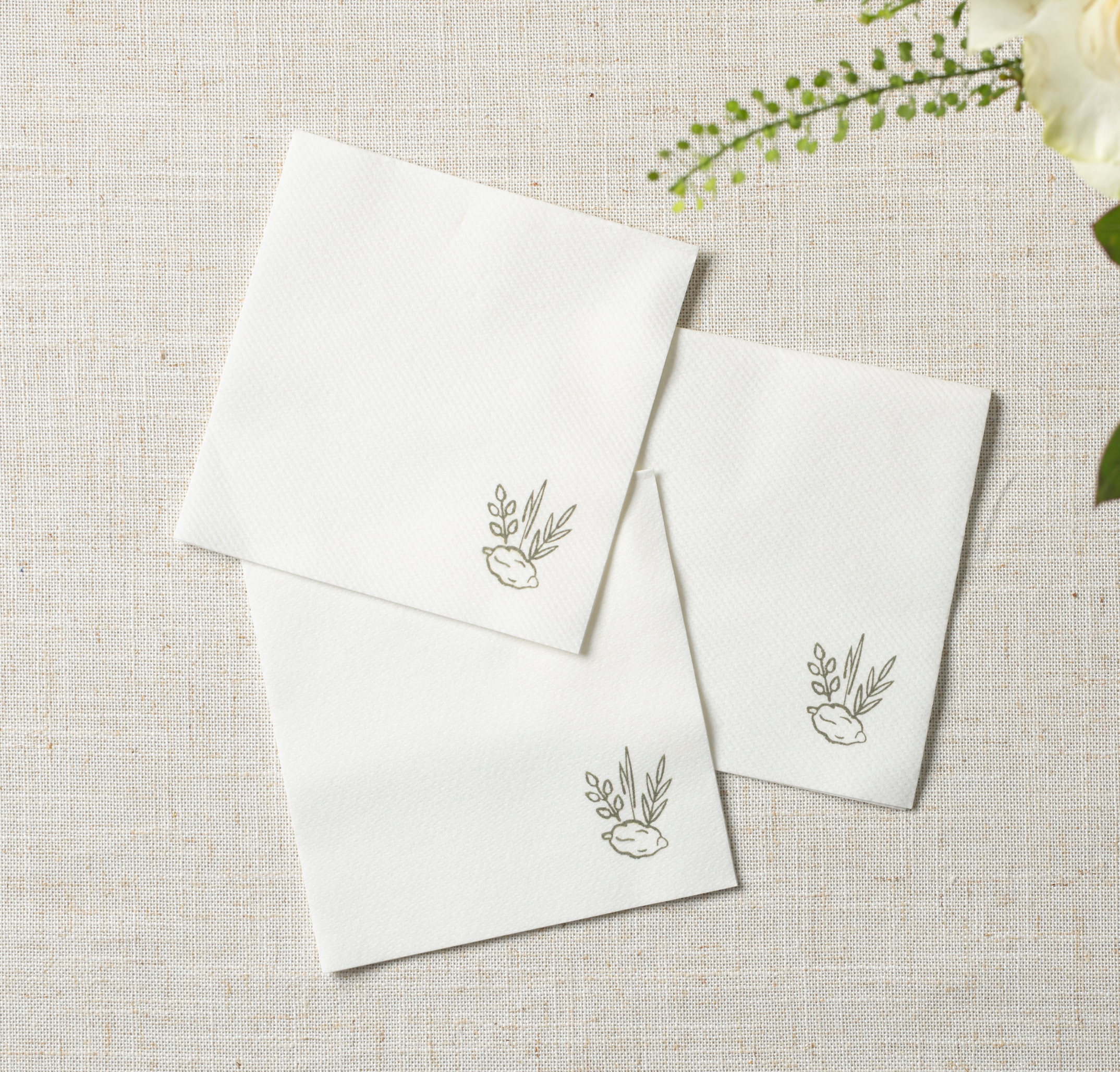 Lattice edge collection Cocktail Napkin