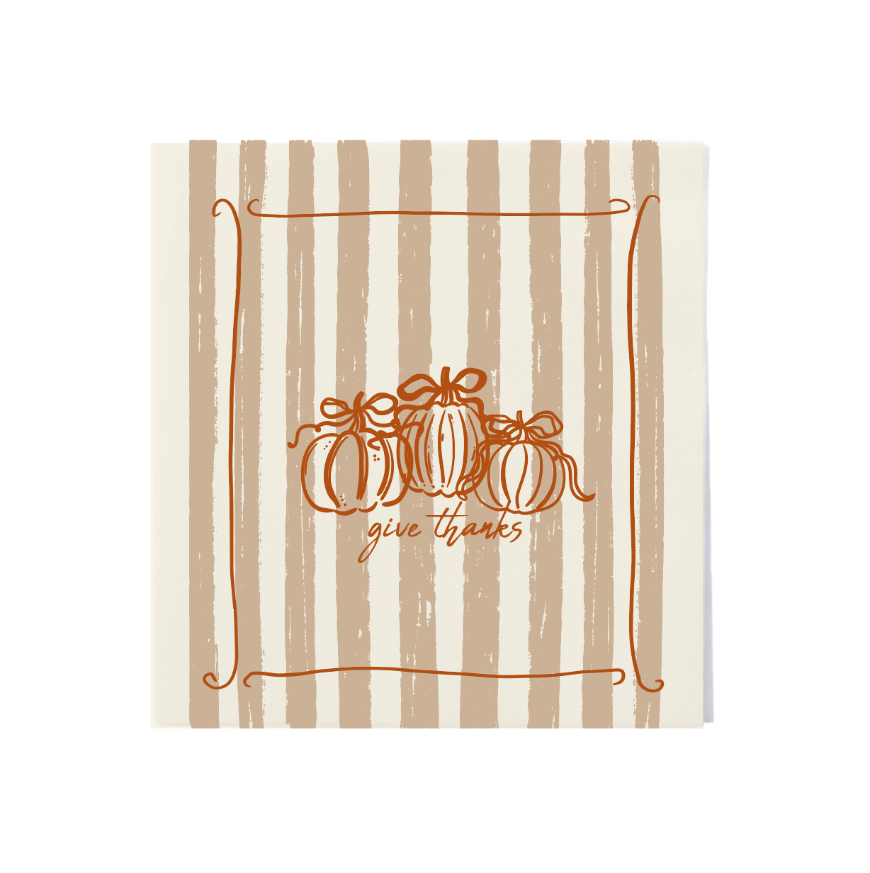 Give Thanks Cocktail Napkins