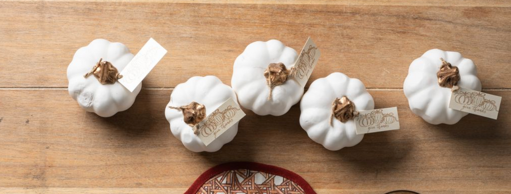 Fall Harvest Pumpkin Centerpieces
