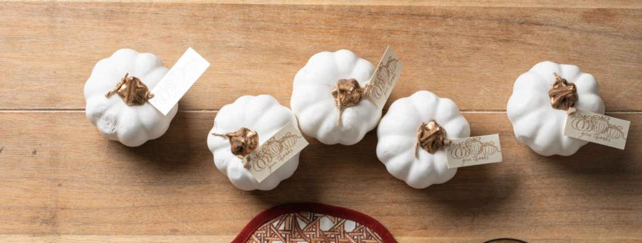 Fall Harvest Pumpkin Centerpieces
