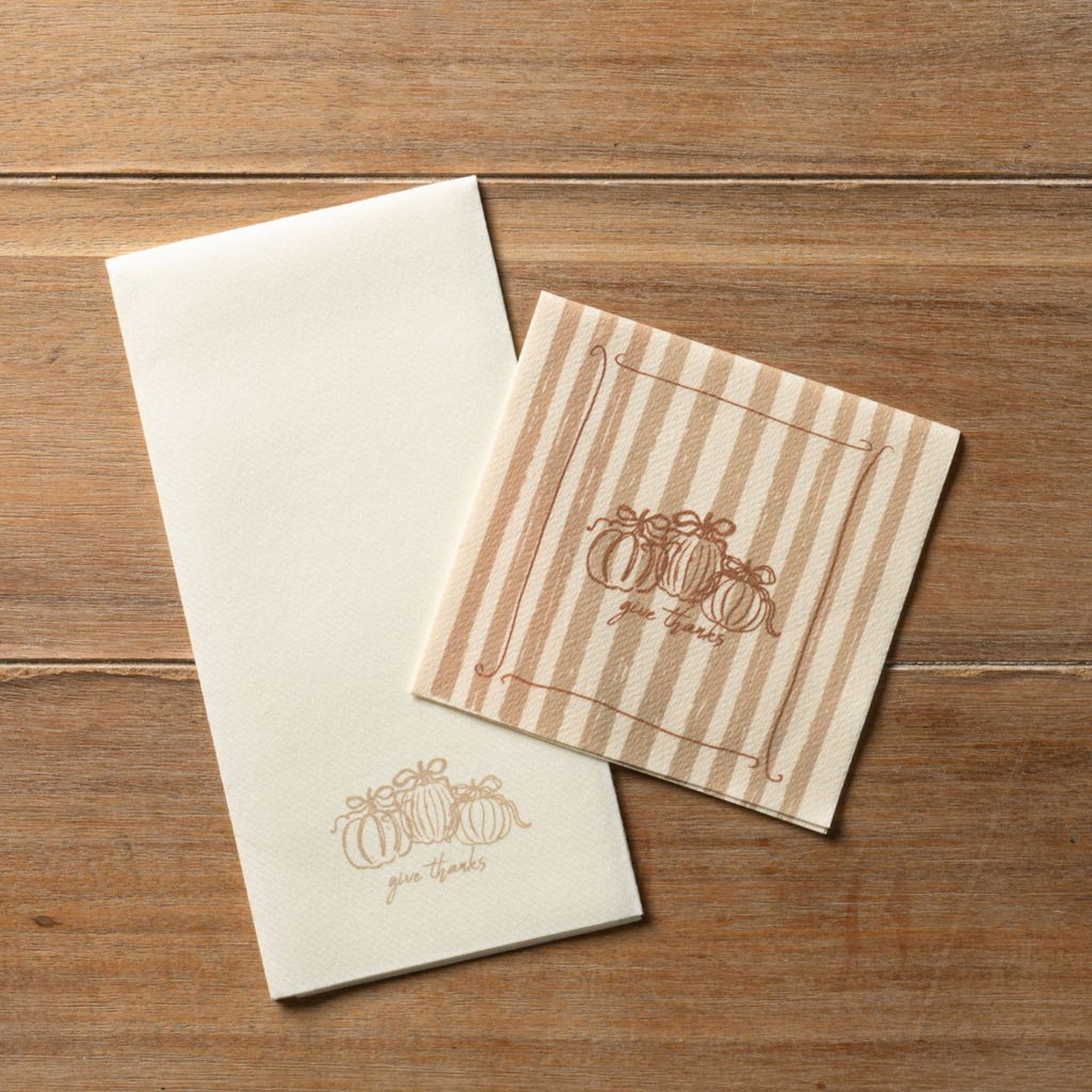 Give Thanks Cocktail Napkins