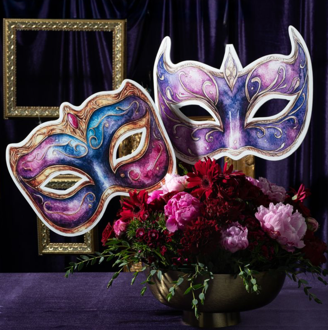 Royal Masquerade Centerpiece