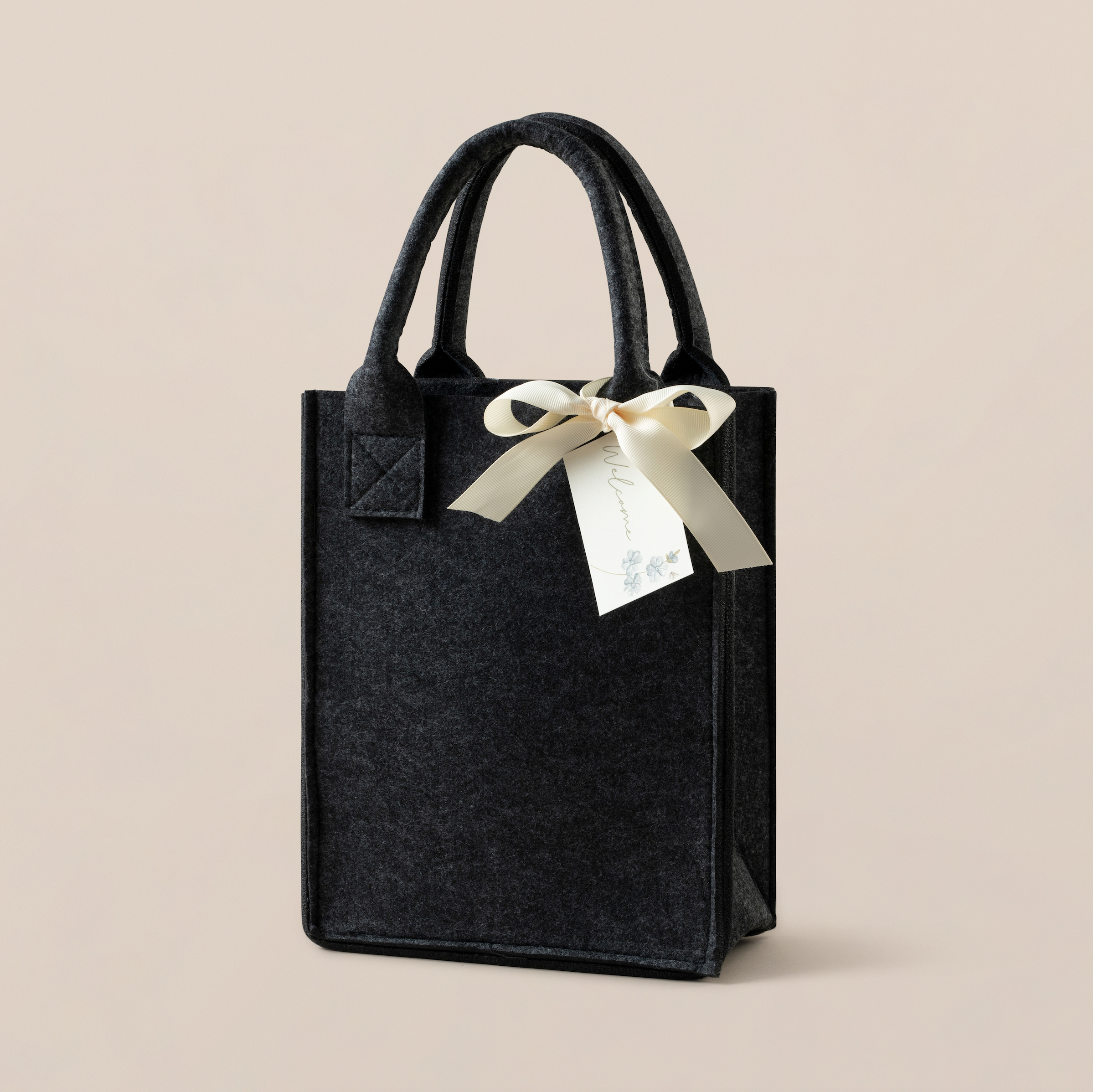 Small  Charcoal  Hostess Tote Bag