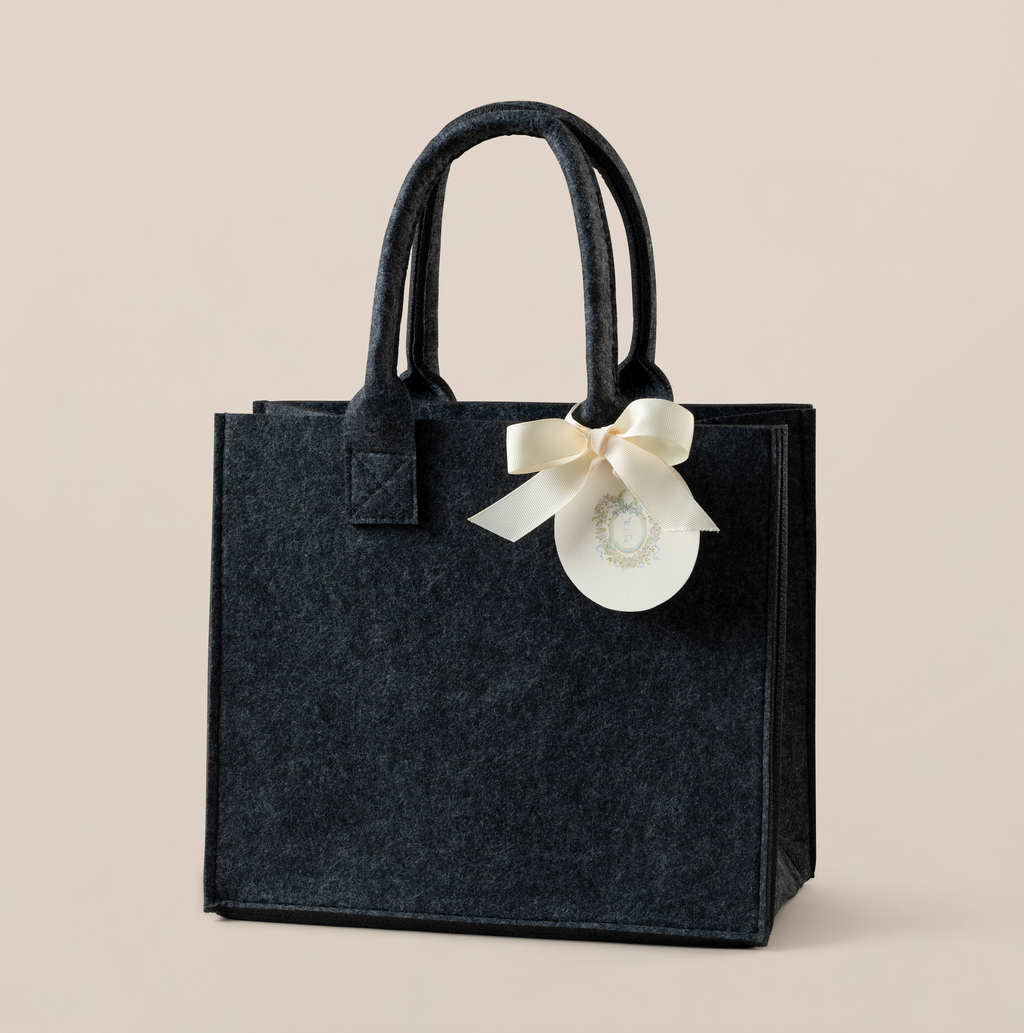 Medium Charcoal  Hostess Tote Bag