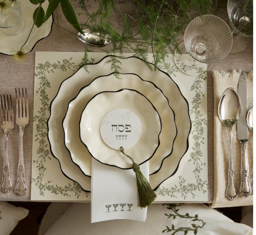 Willow and Vine Placemat - Shiurim Chart x Adina