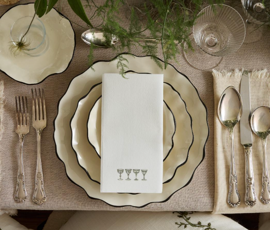 Willow and Vine napkins x Adina