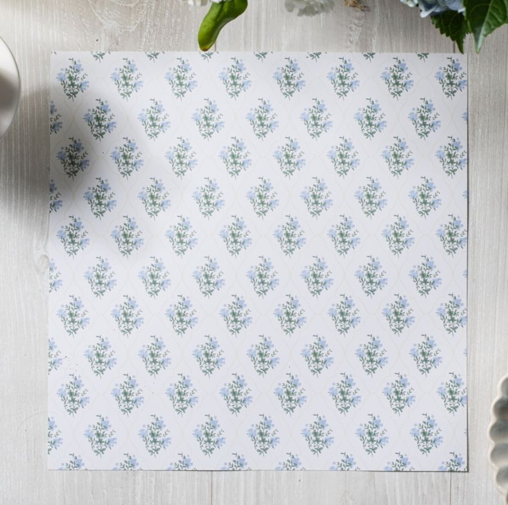 Hydrangea Blossom Floral Trellis