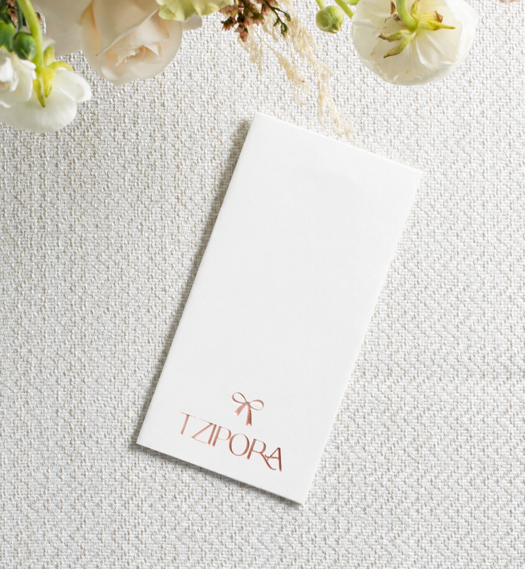 Custom Logo Linen Like Guest Towel Napkin