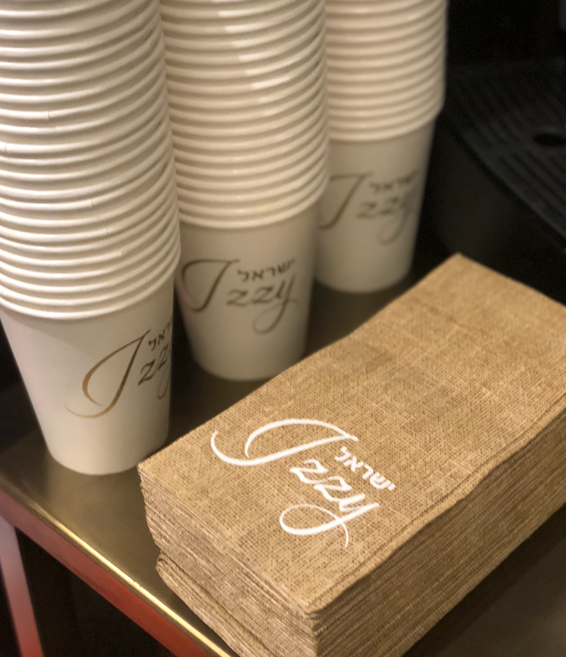 Custom Logo Linen Like Guest Towel Napkin
