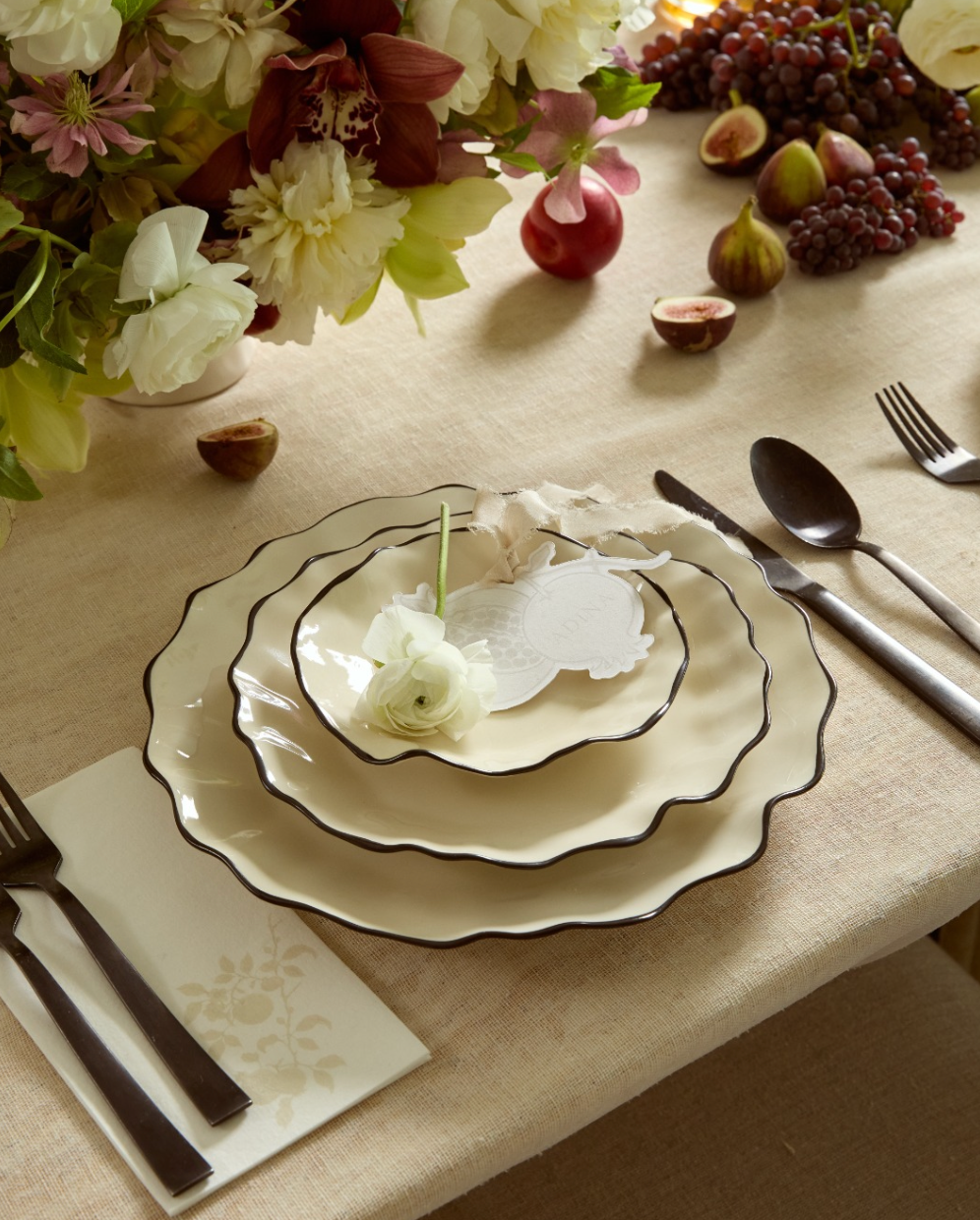 Soft light Linen Like Guest towel napkins by Adina Moss