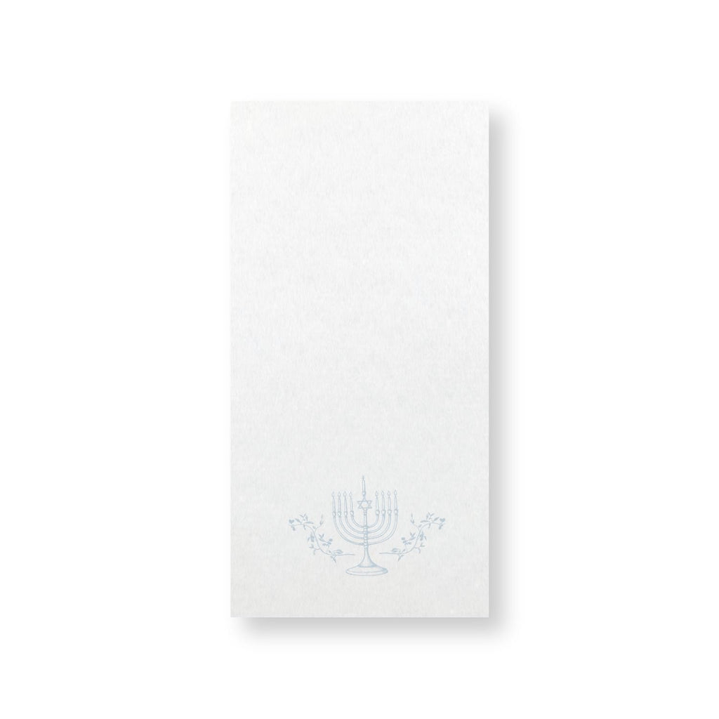 Ahava Menorah Guest Towel Napkins | The Chef's Wife Edition