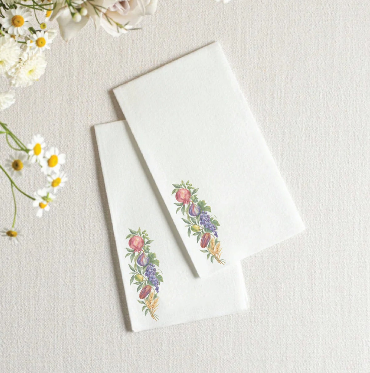 Shivas HaMinim Guest Towel Napkins