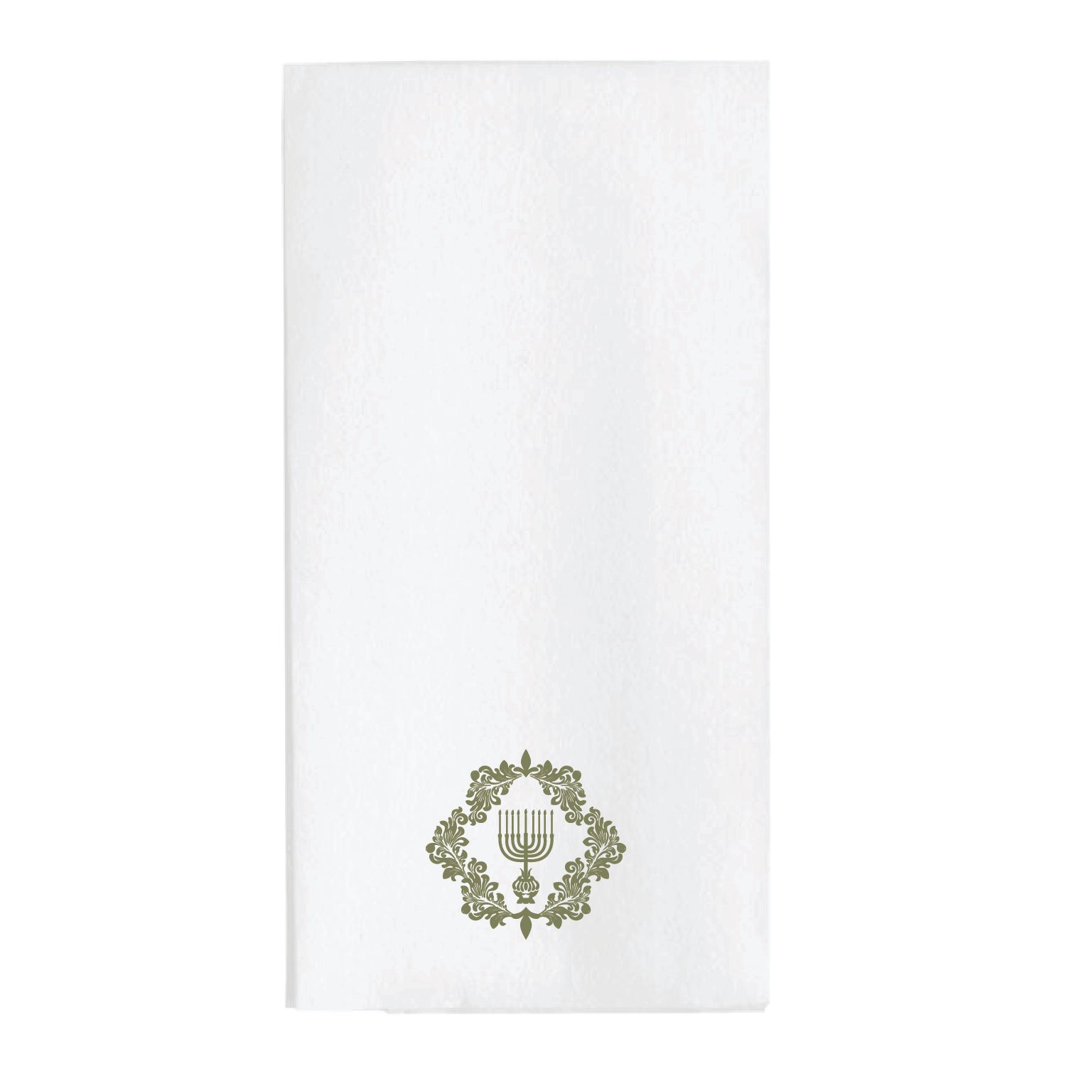 Olive Branch Menorah Guest Towel Napkins