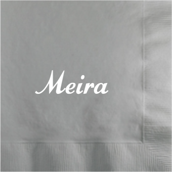 Swizzle Script 3 Ply Cocktail Napkin