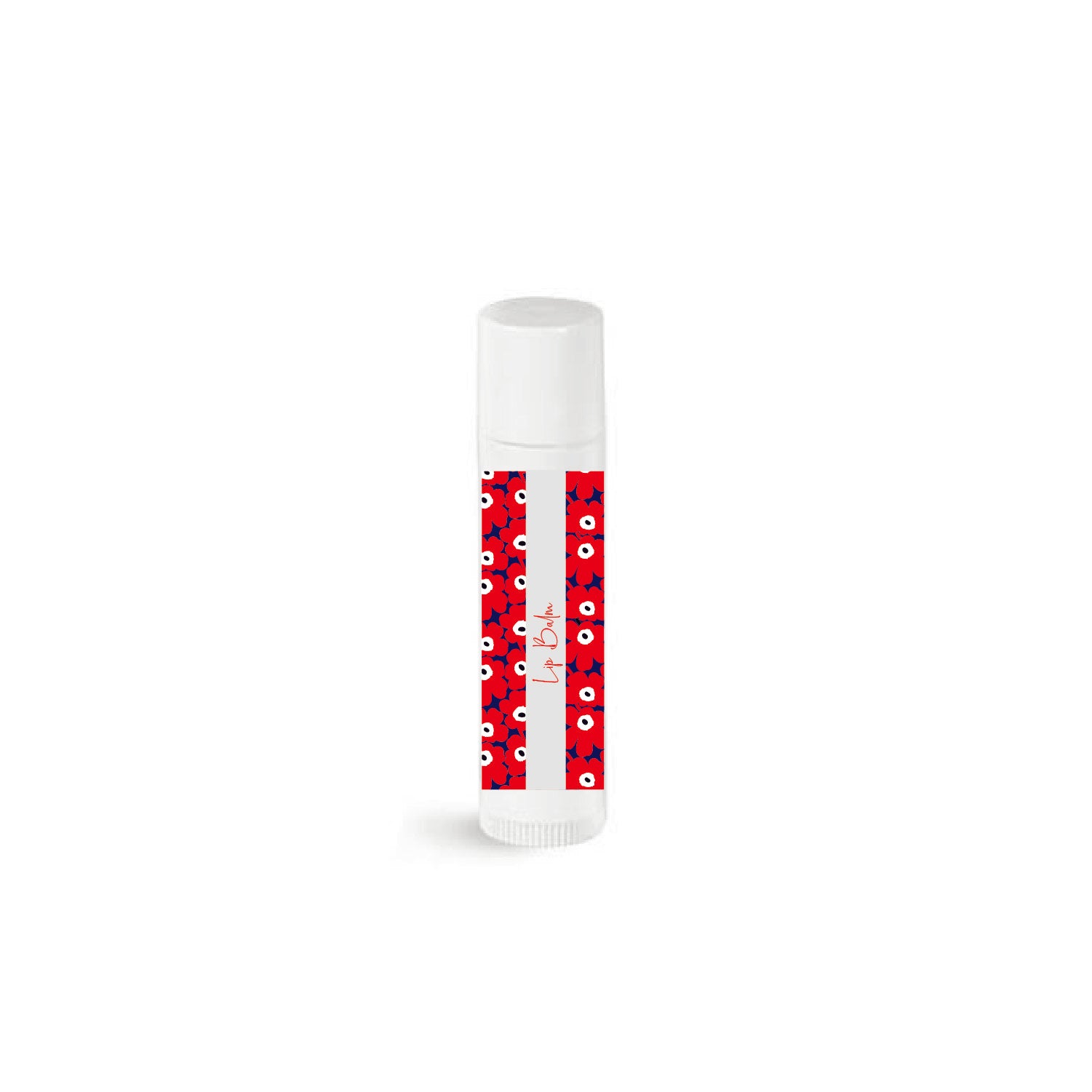Red Marimekko Lip Balm