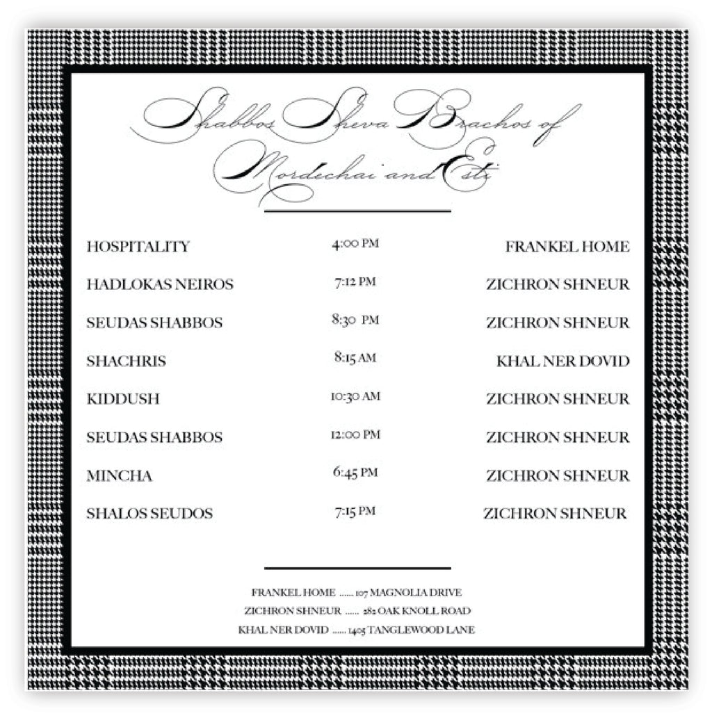 Black Magnetic Hostess Box