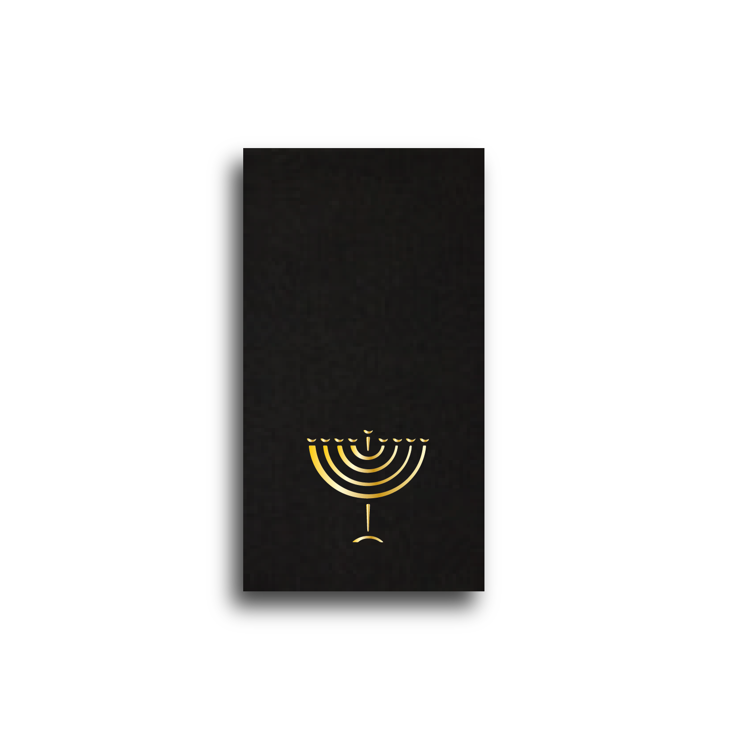 Menorah Motif Guest Towel Napkins