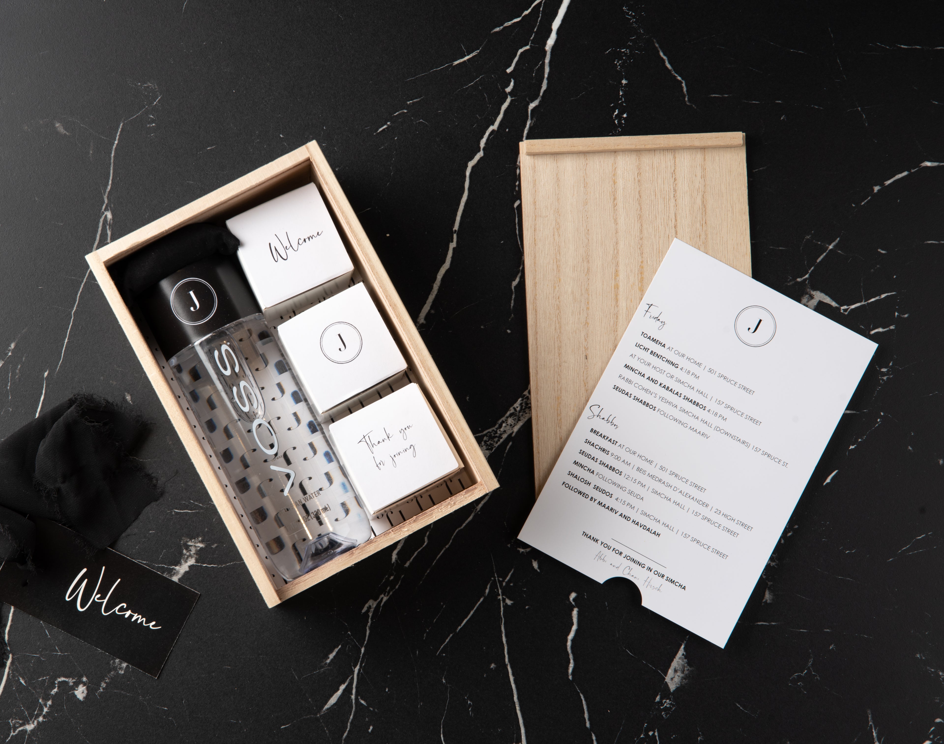 Small Wood Hostess Package