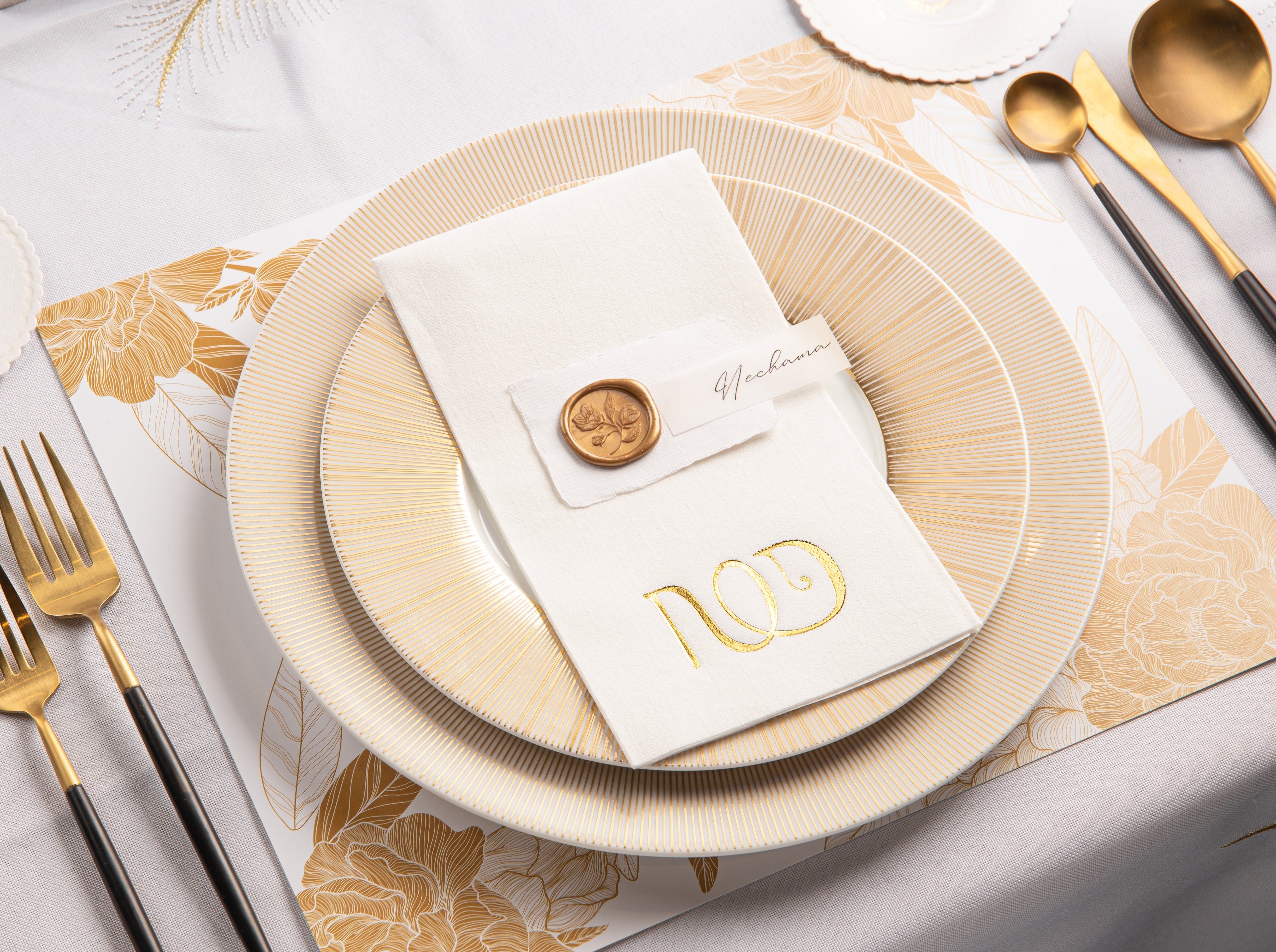 Modern Pesach Guest Towel Napkins