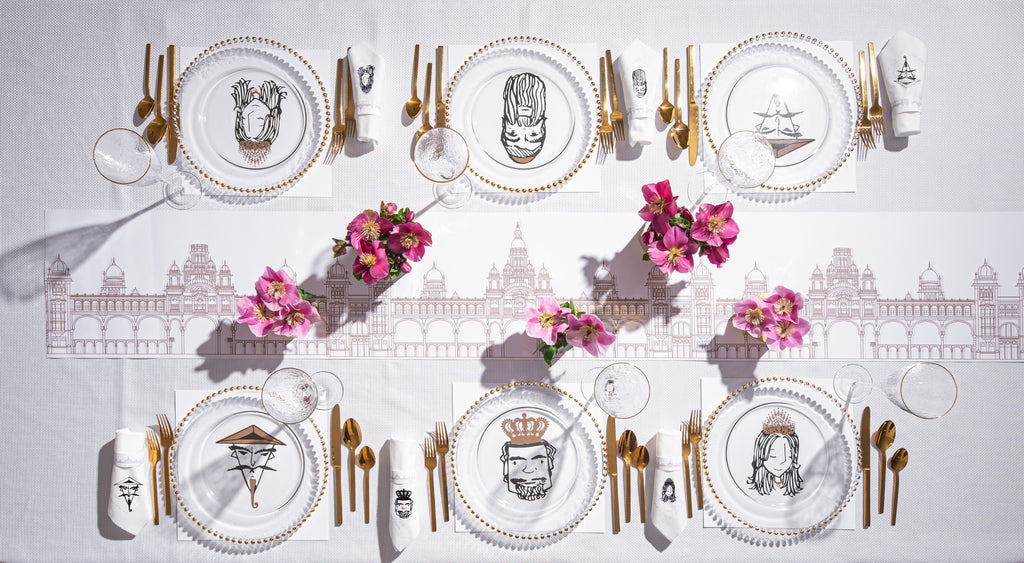 Shushan Character Placemats