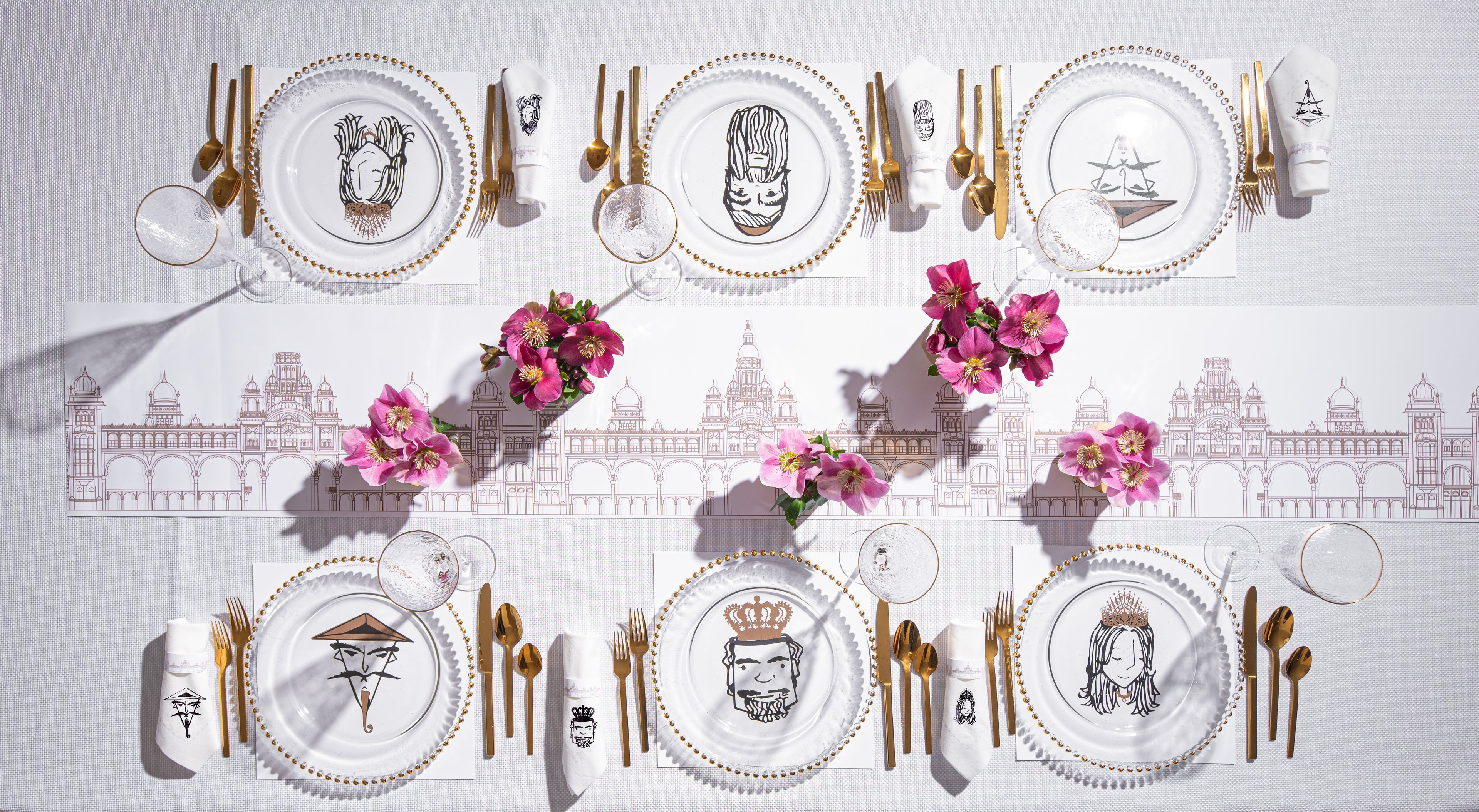 Shushan Character Placemats