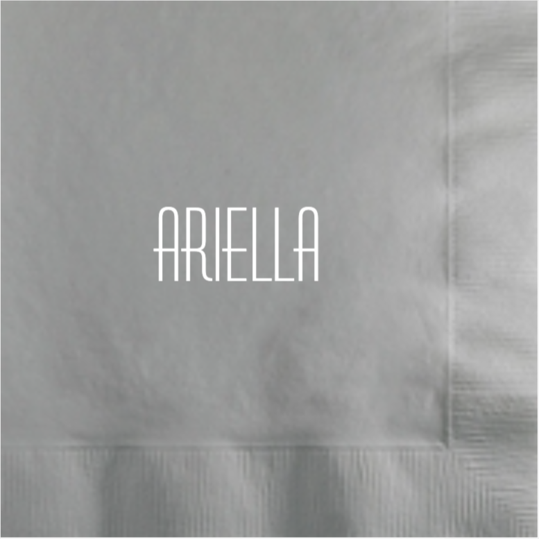 Dainty 3 Ply Cocktail Napkin