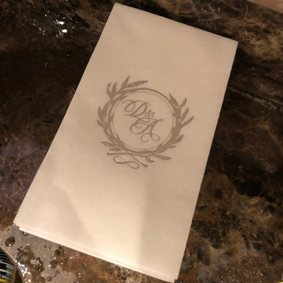 Custom Logo Guest Towel Napkins