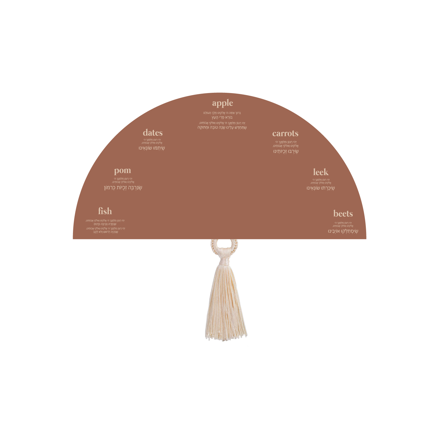 Tassel Simanim Card | Rachel Ostroy Collection