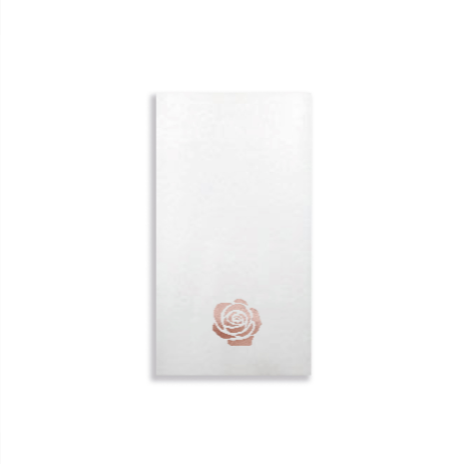 Rose Guest Towel Napkins