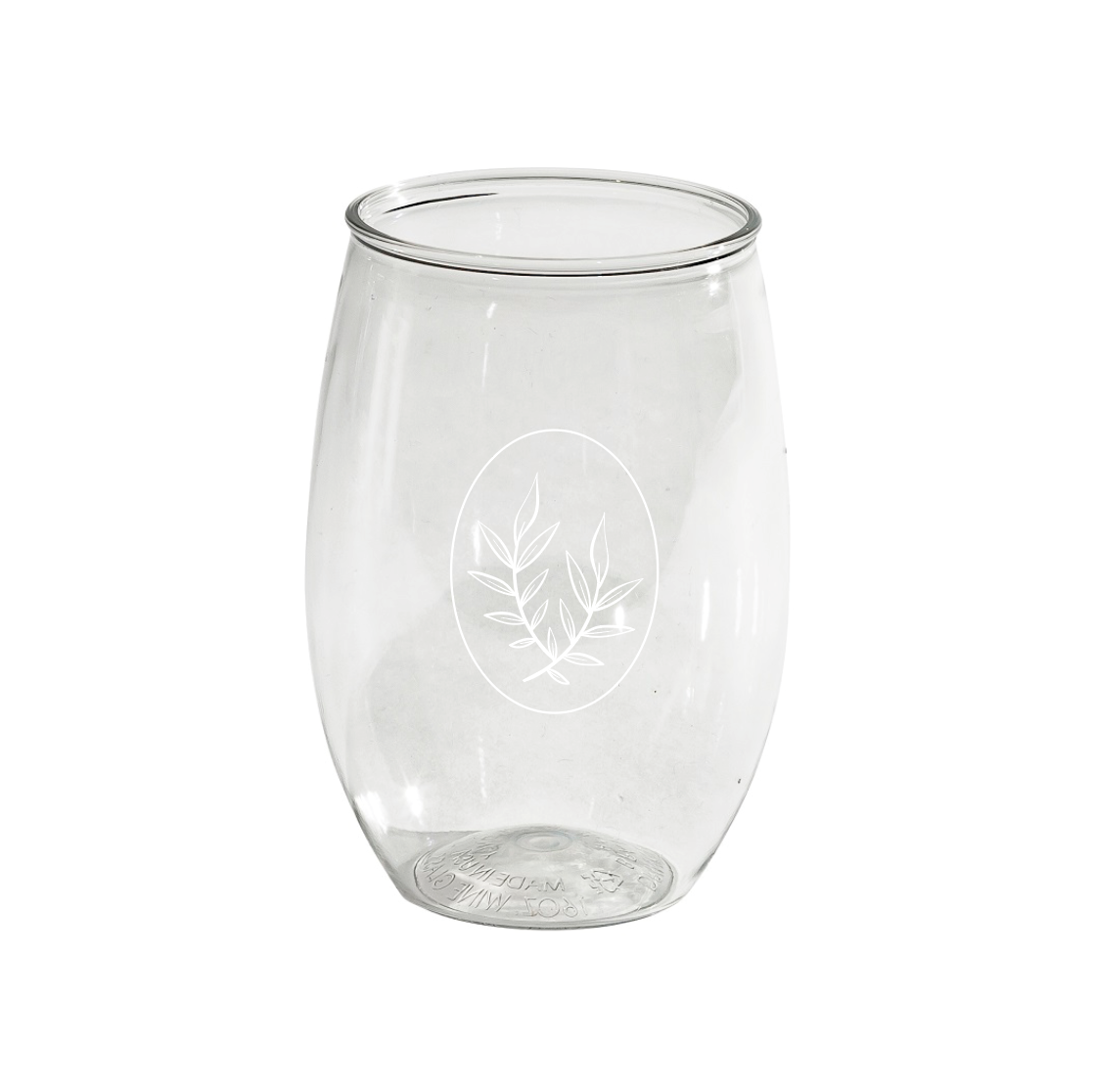 Leaf Motif 16 oz. Goblet