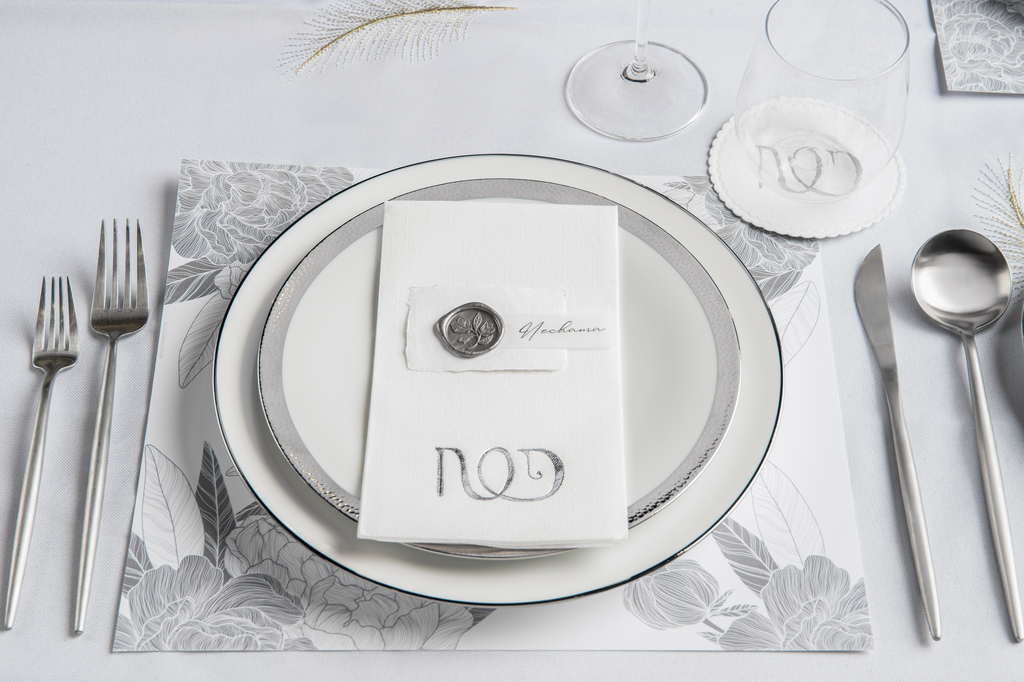 Floral Design Pesach Placemat