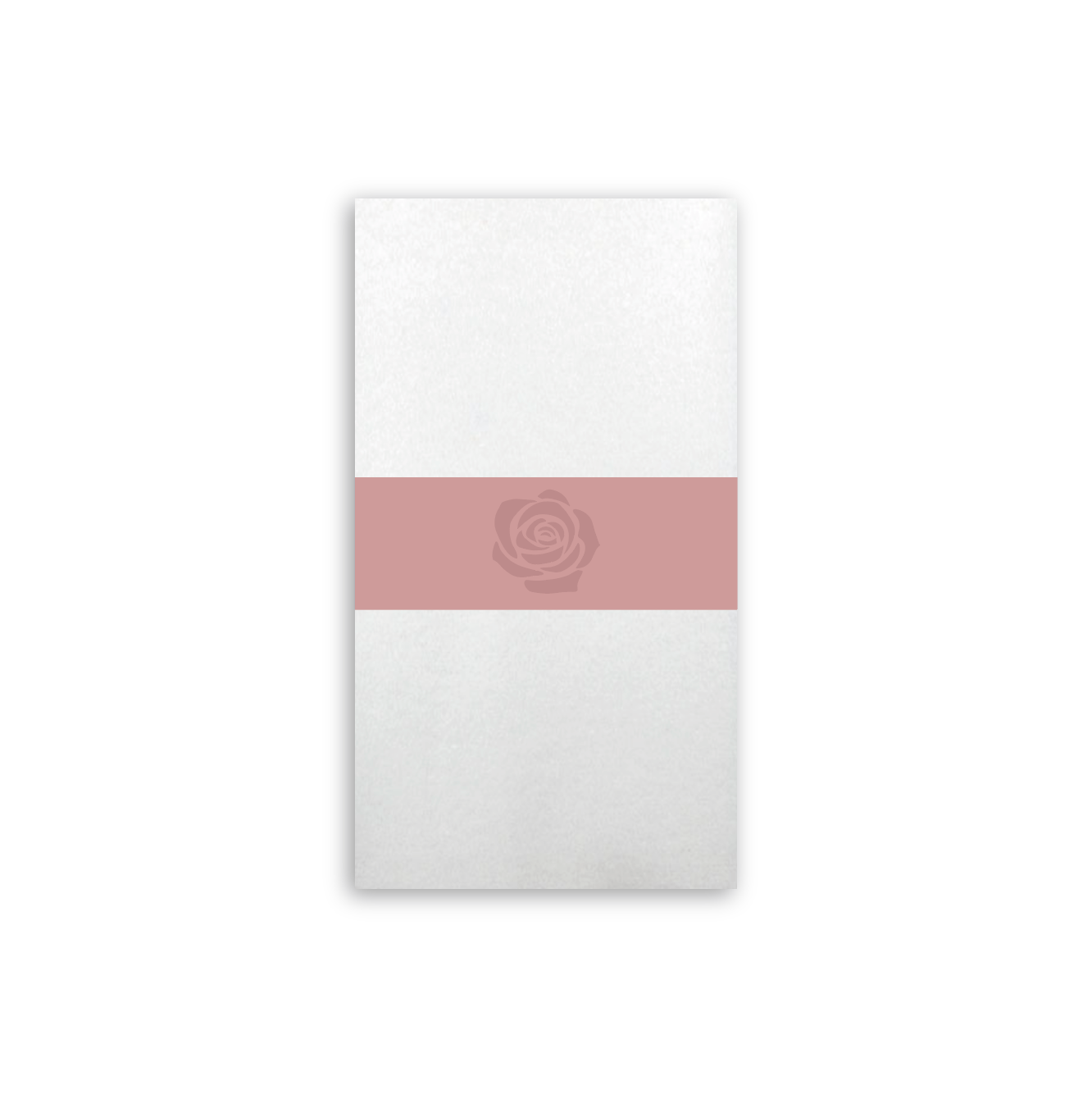 Rose Suede Napkin Band