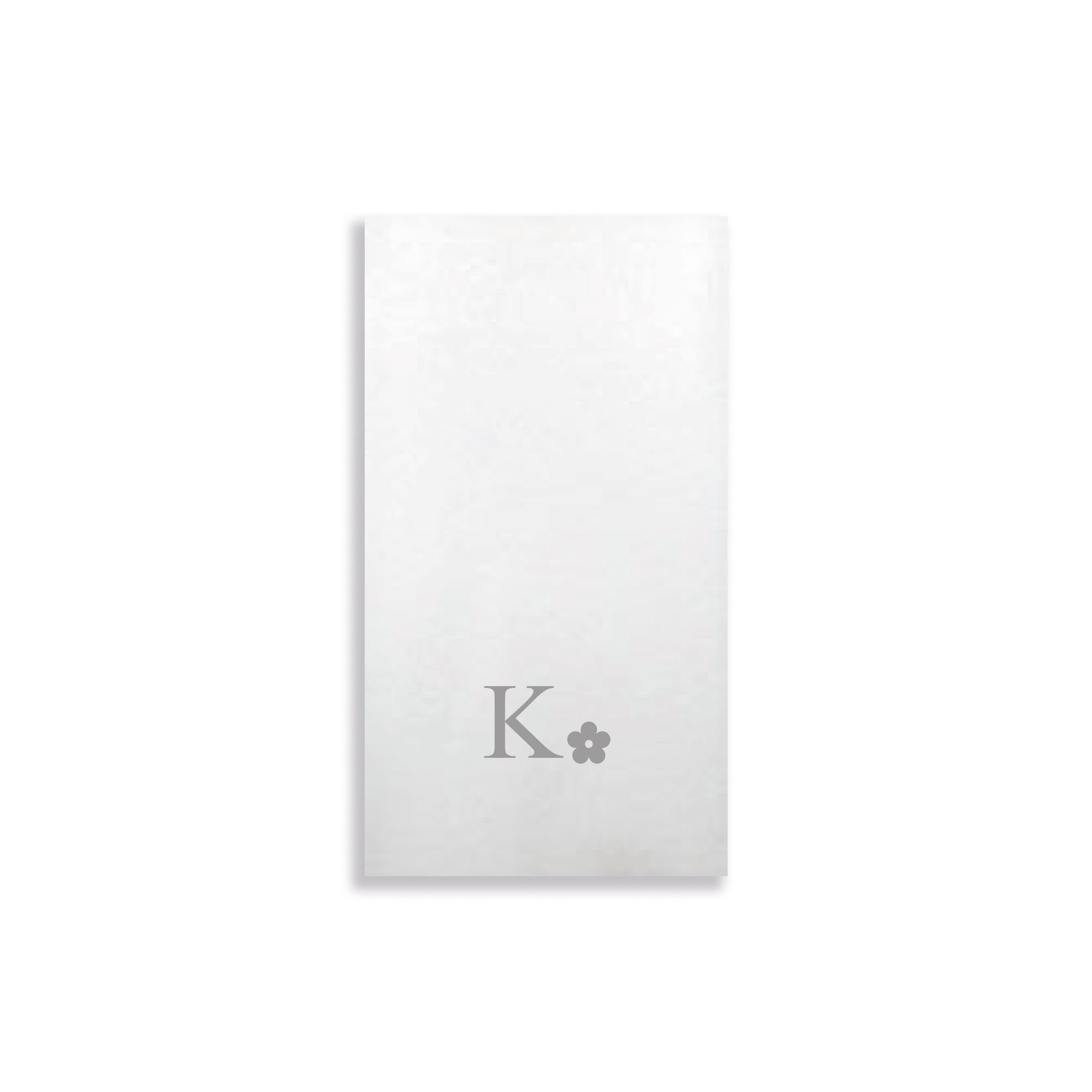 Initial Petite Flower Guest Towel Napkins