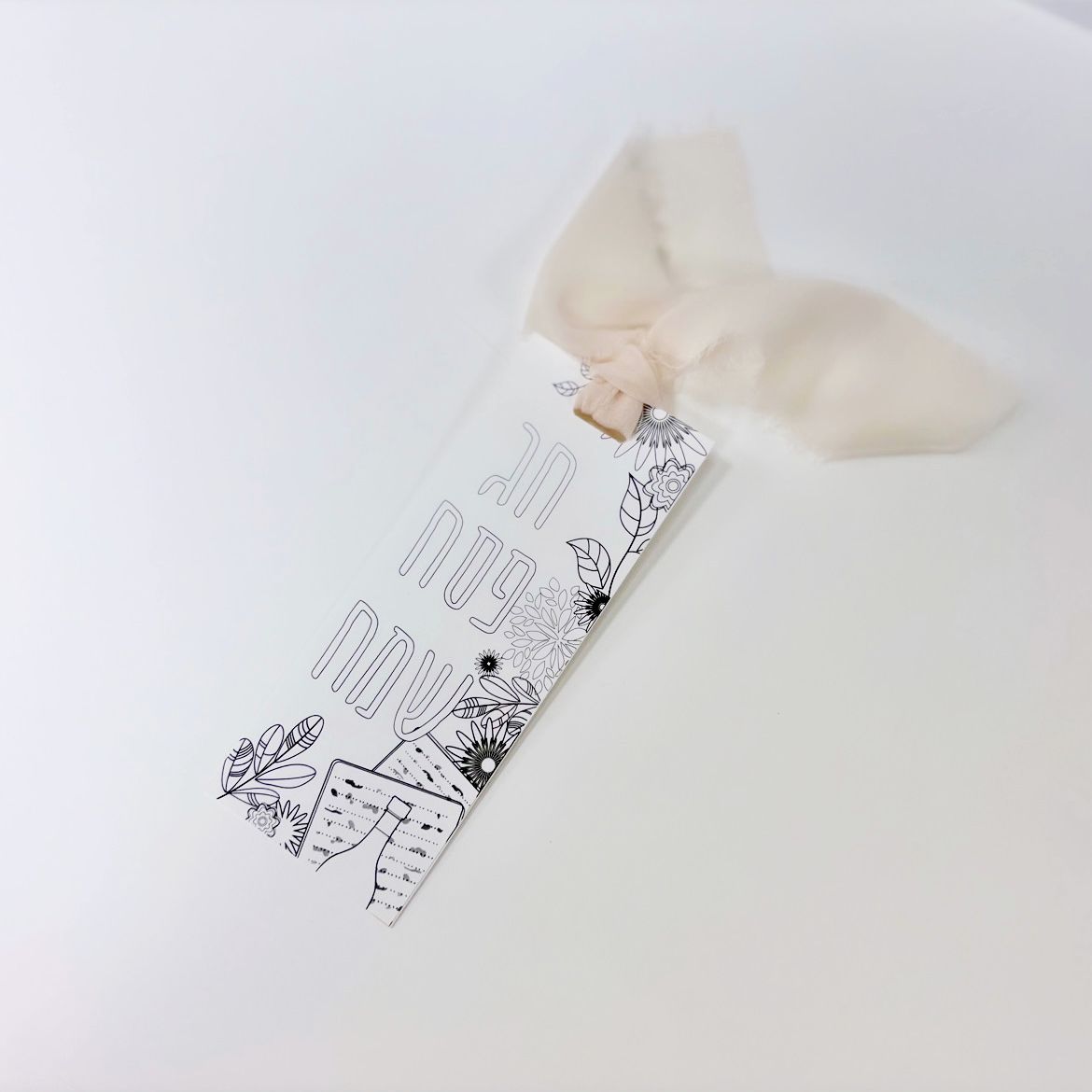 Kids Color Seder Bookmark | Rachel Ostroy Collection